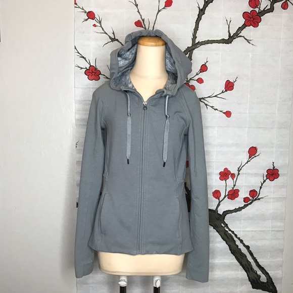 NWOT Lululemon “ Elements” Grey Zip Hoodie - Picture 5 of 7